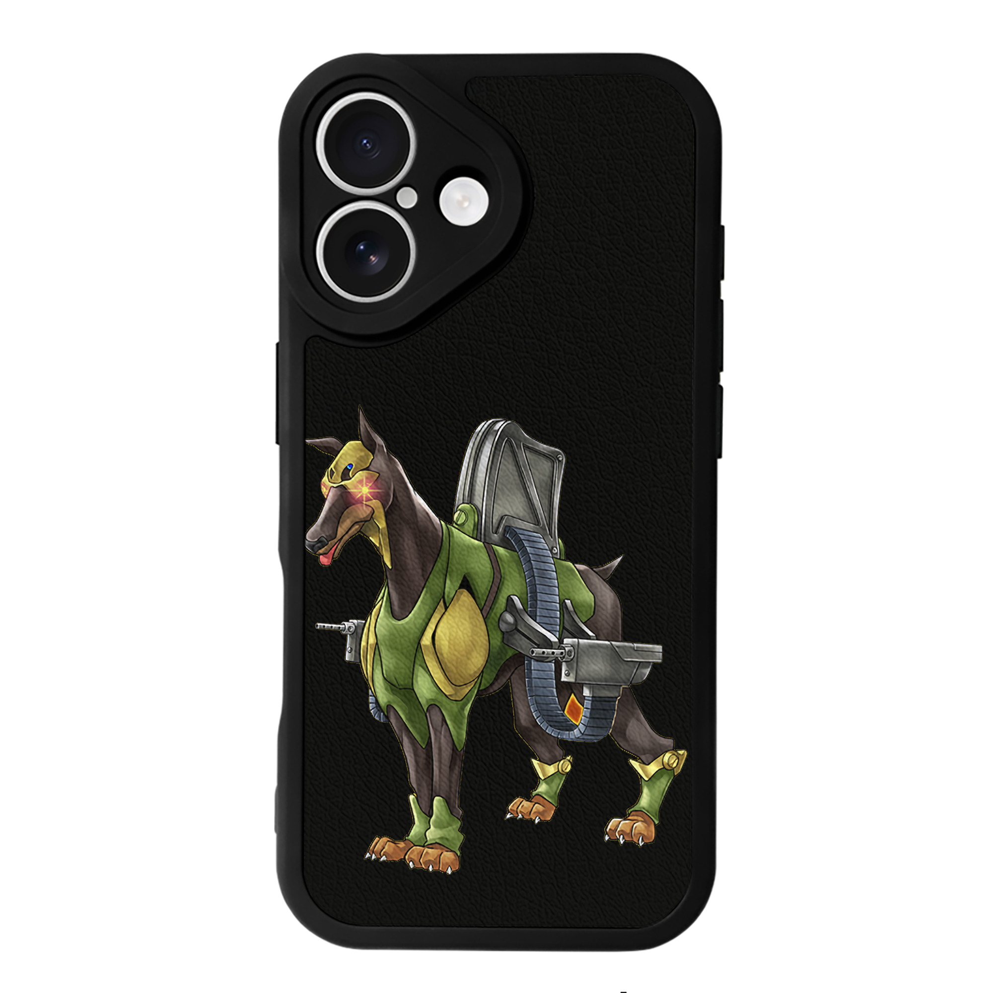 遊☆戯☆王 Yu-Gi-Oh! 【iPhone 16シリーズ対応】シリコンスマホケース（レザー調） 材質：シリコン